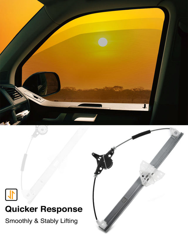 Rear Passenger Power Window Regulator without Motor for Mazda 2 2011-2014