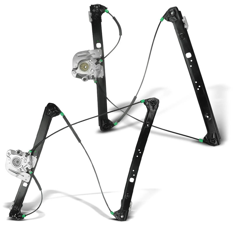 2x Front Power Window Regulator without Motor for BMW X5 E53 2000-2006