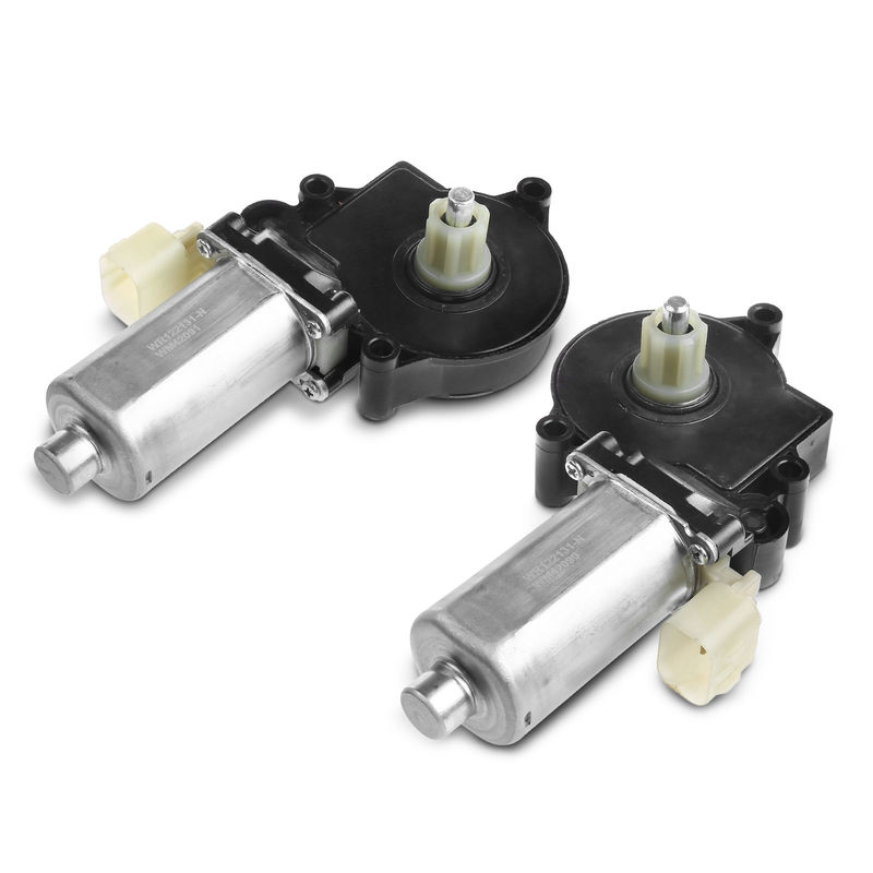 2x Front Window Motor for Ford Expedition 2007 V8 5.4L 2 Pins