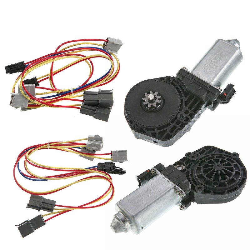2x Front Window Motor for Ford Mustang Mercury Capri Lincoln Continental
