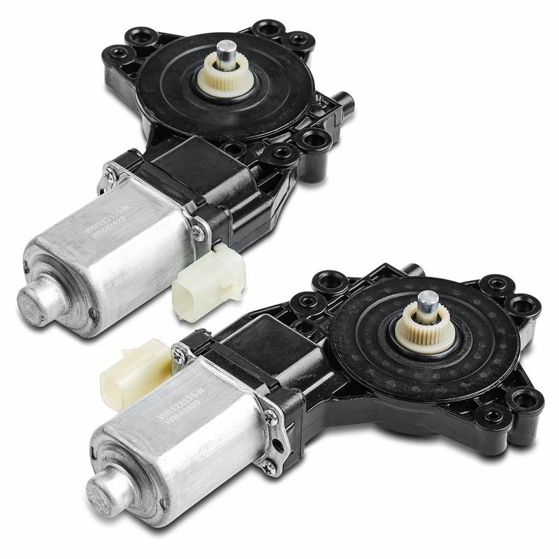 2x Front Window Motor for Jeep Compass Patriot 2007-2017 Dodge Caliber 2007-2012