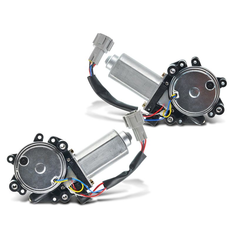 2x Front Window Motor for Nissan Titan 2004-2019 Titan XD Armada QX56