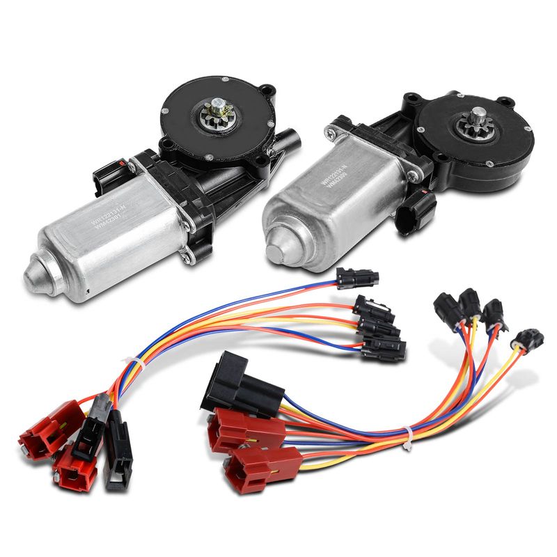 2x Window Motor for Dodge D150 Ramcharger W150 1980-1989 Chrysler Plymouth