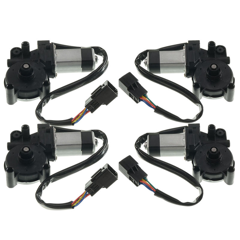4x Front & Rear Window Motor for Land Rover LR2 08-12 L6 3.2L 13-15 L4 2.0L