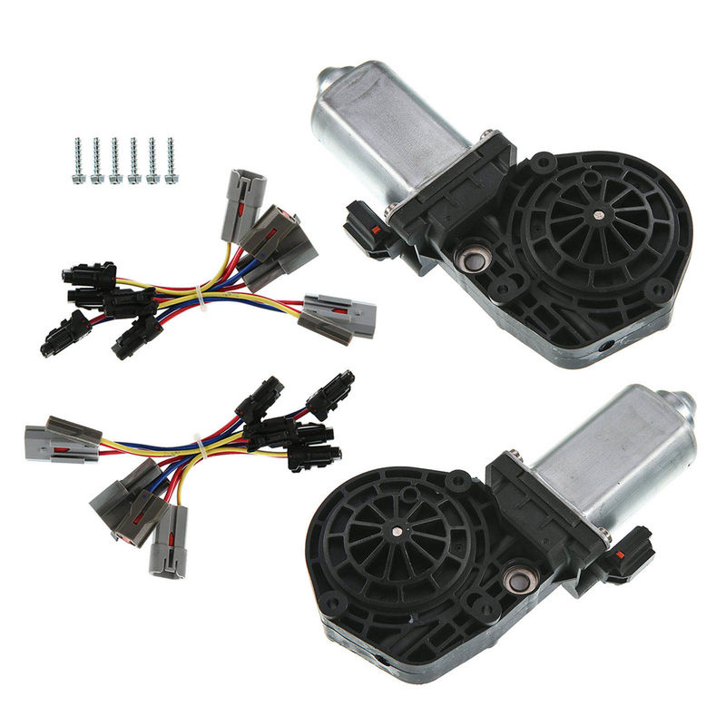 2x Front Window Motor for Mazda B2300 B2500 Ford Ranger Lincoln Continental