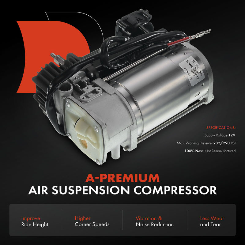 Air Suspension Compressor for BMW E53 X5 2000-2006 Sport Utility with 4 Corner