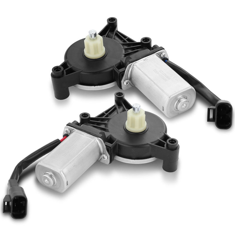2x Left & Right Window Motor with 2 Pins for Chevrolet Tahoe Cadillac GMC Pontiac