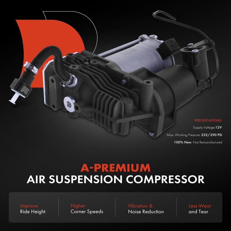 Air Suspension Compressor for BMM E70 X5 2007-2013 E71 X6 2008-2014