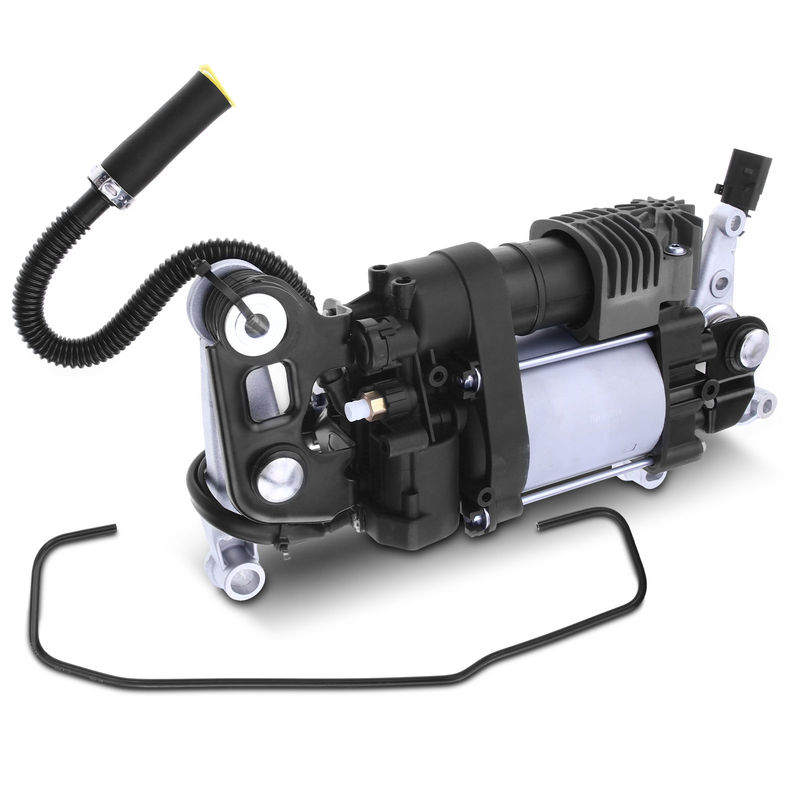 Air Suspension Compressor with Bracket for VW Touareg Porsche Cayenne 11-18