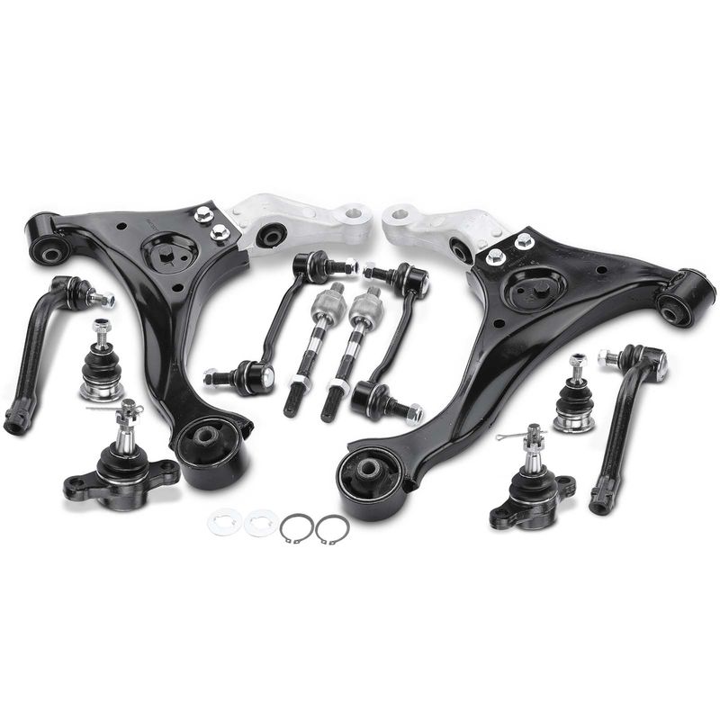 12x Control Arm Ball Joint Sway Bar Link Tie Rod End for Hyundai Sonata