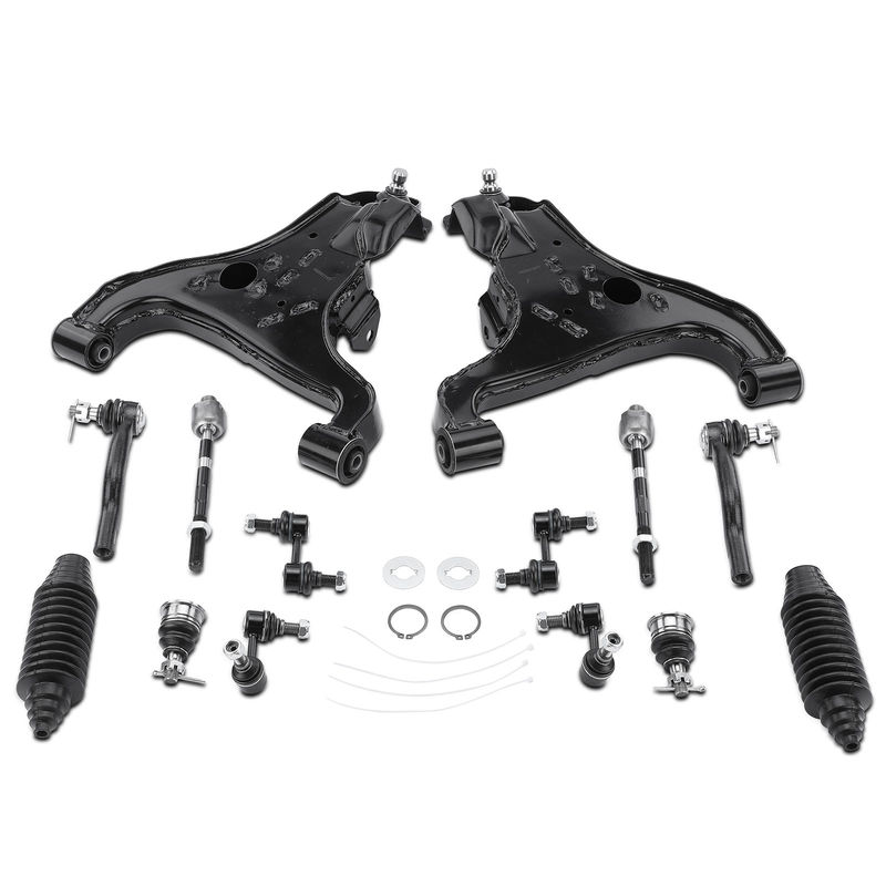 14x Control Arm Ball Joint Sway Bar Link Tie Rod End for Nissan Armada INFINITI