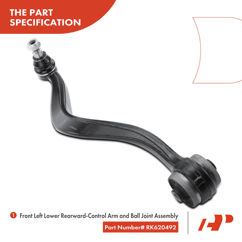 6x Control Arm & Ball Joint Tie Rod End for Ford Fusion 06-09 Lincoln MKZ