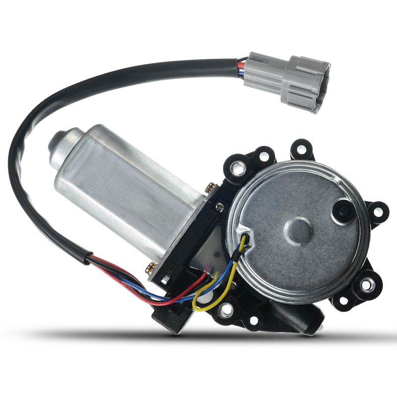 Rear Driver Window Motor for Nissan Maxima Infiniti QX56 w/ Anti-Clip 6 Pins