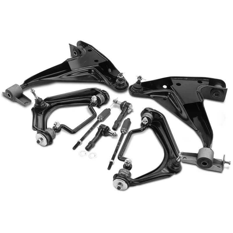 8x Control Arm with Ball Joint & Tie Rod End for Ford Explorer Mercury 4.0L