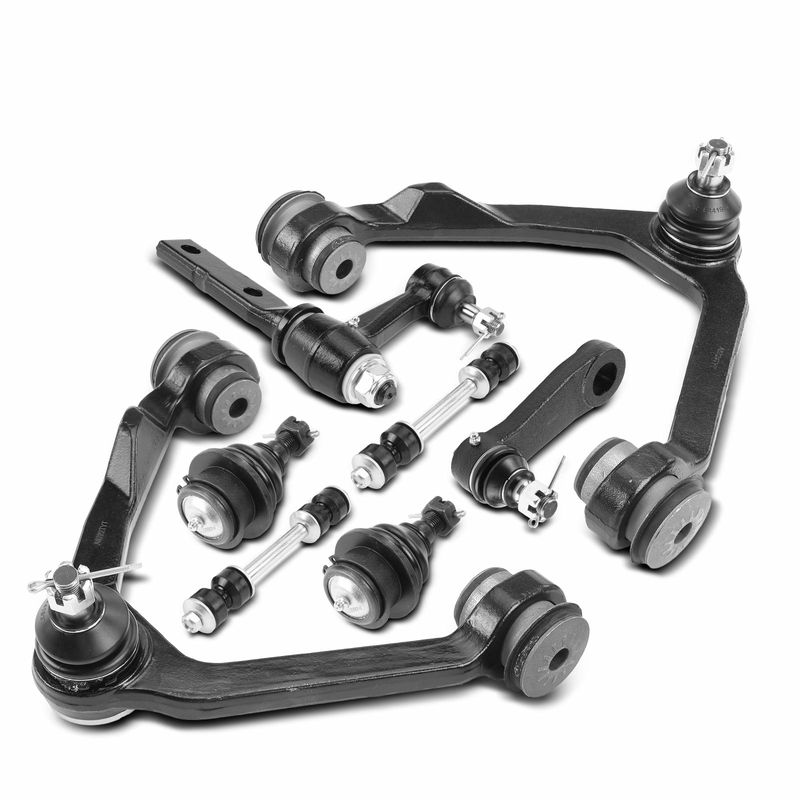 8x Control Arm with Ball Joint Stabilizer Bar Link for Ford F-150 Expedition