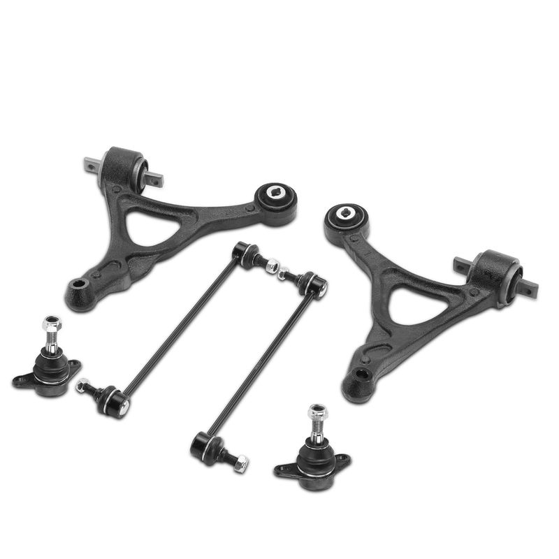 6x Control Arm & Ball Joint & Stabilizer Bar Link for Volvo XC90 2003-2014