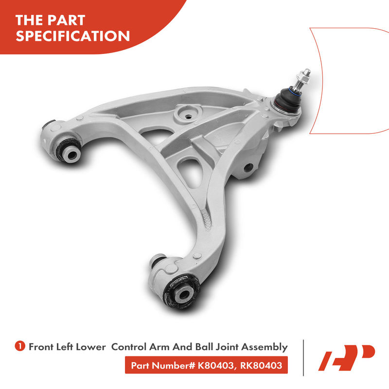 6x Control Arm with Ball Joint & Stabilizer Bar Link for Ford F-150 Lincoln