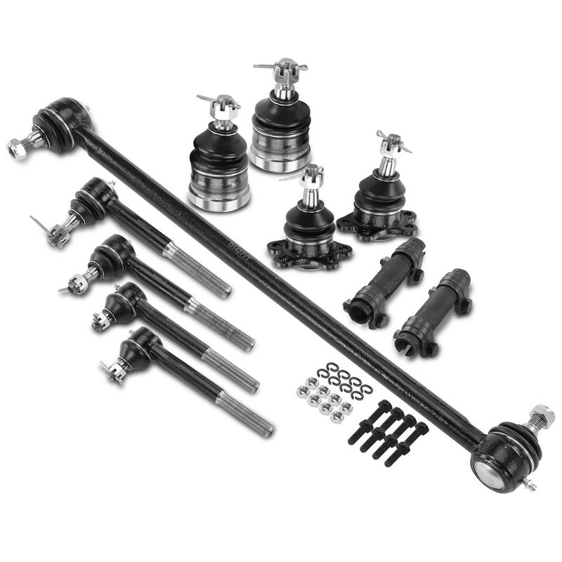 11x Inner & Outer Tie Rod End Ball Joint Drag Link for Chevy Express GMC