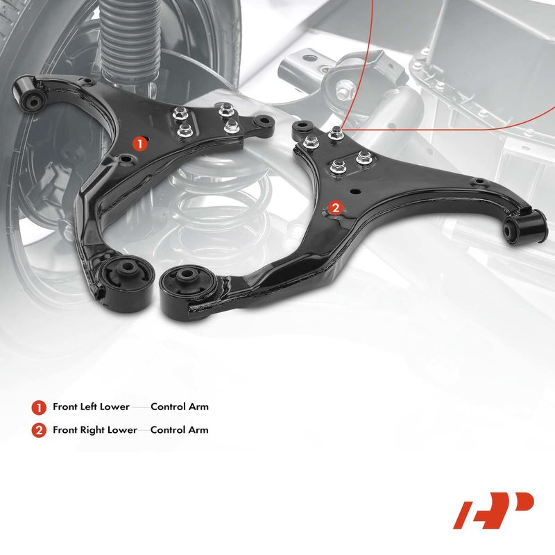 2x Lower Control Arm for Hyundai Tucson 2005-2009 Kia Sportage 2005-2010