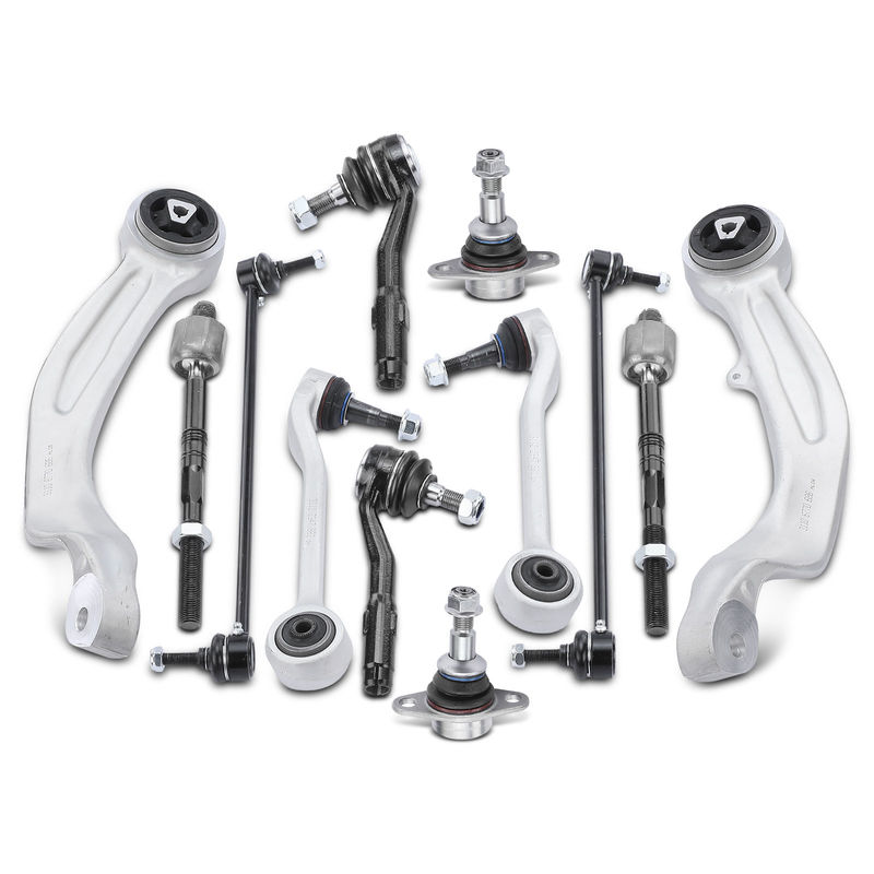 12x Control Arm Sway Bar Link Tie Rod End for BMW E60 F10 525xi 2006-2007