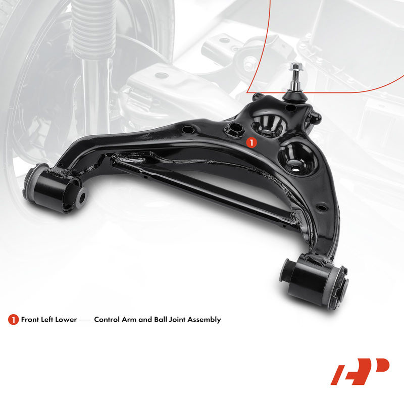 Front Left Lower Control Arm with Ball Joint for Ford F-150 15-20 Expedition