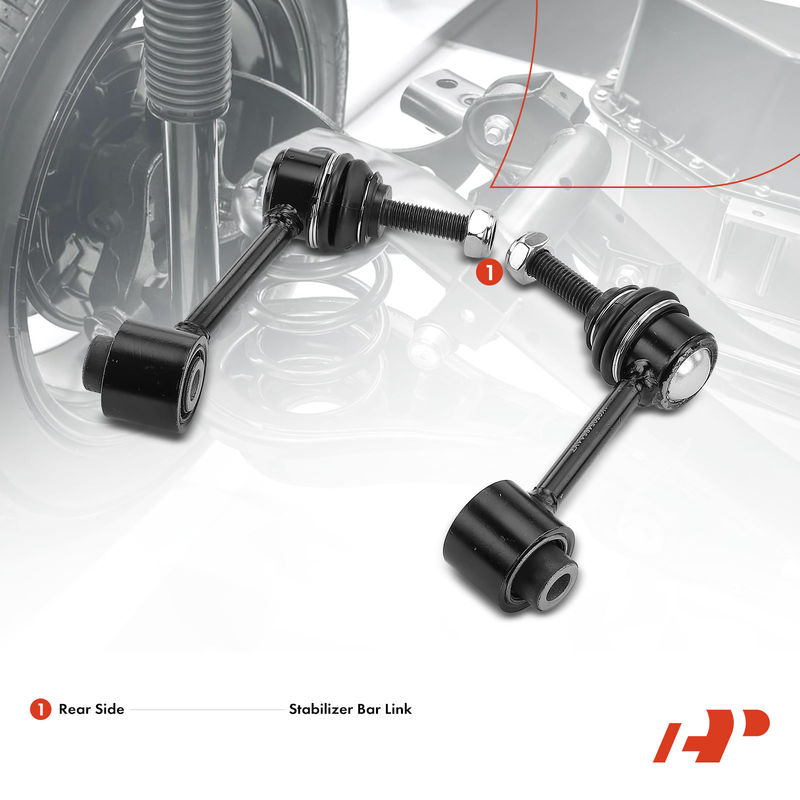 2x Rear Stabilizer Bar Link for Volkswagen Jetta 05-18 Golf 11-15 Passat Audi Q3