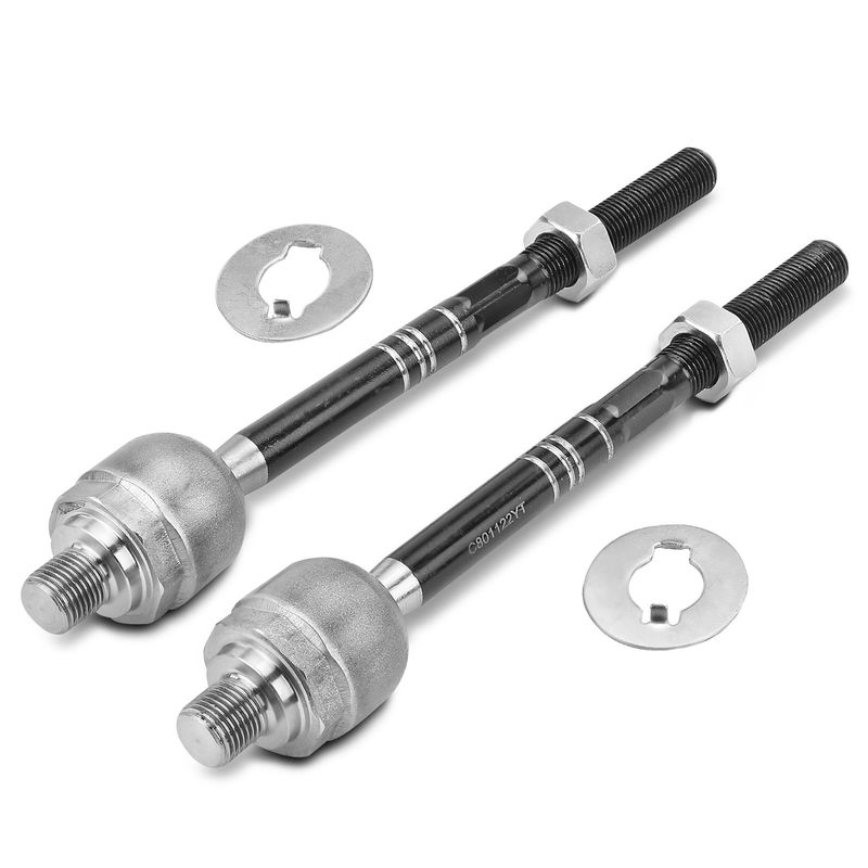 2x Inner Tie Rod End for Ford Fusion Edge GT Lincoln Continental MKX MKZ
