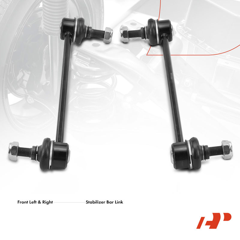 2x Front Stabilizer Bar Link for Saab 9-5 1999-2009 Saturn LS1 2000