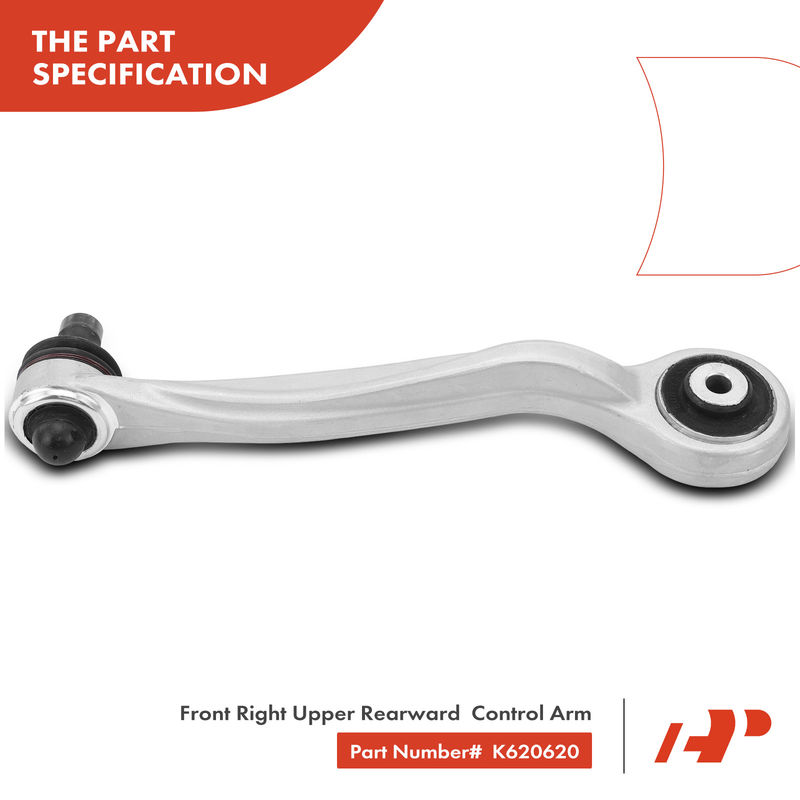 Front Right Upper Rearward Control Arm with Ball Joint for Audi A6 06-11 S6 S8