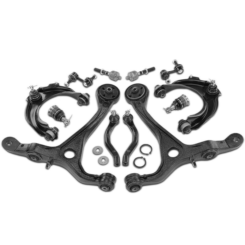 12x Control Arm Ball Joint Sway Bar Tie Rod for Honda Accord 2003-2007 3.0L