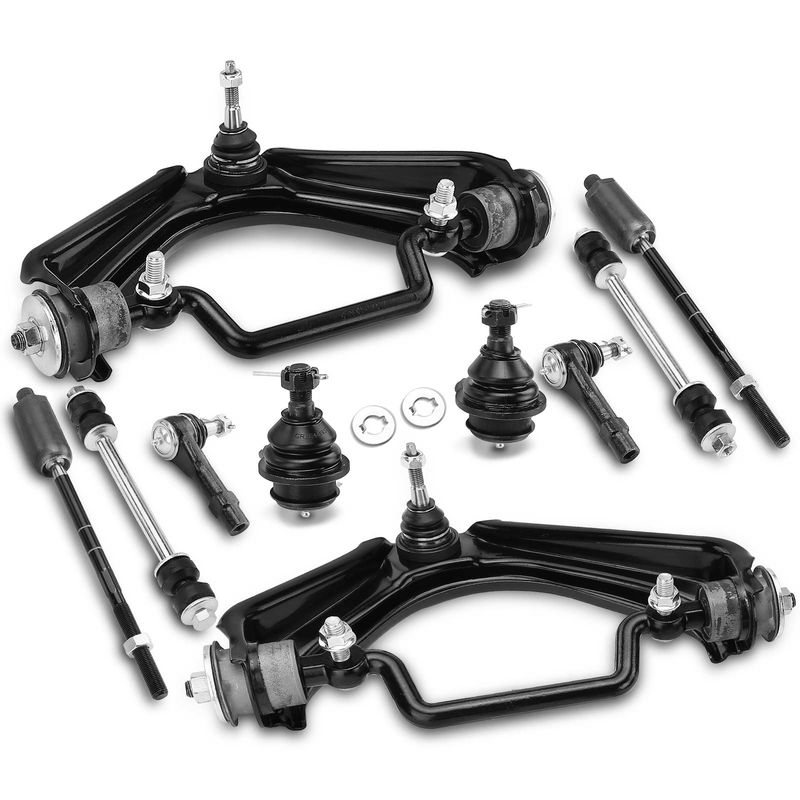 10x Control Arm with Ball Joint Tie Rod End for Ford Mercury 2002-2003 4.0L