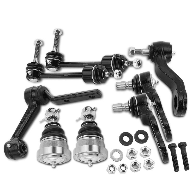 8x Stabilizer Bar Link & Ball Joint for Ford Lincoln Mercury 1995-1997