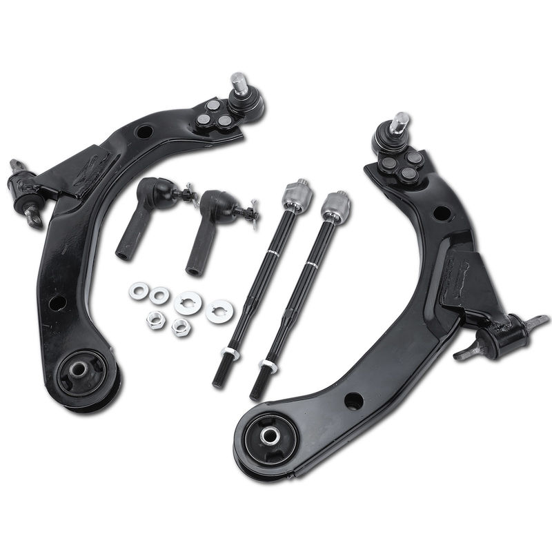 6x Control Arm with Ball Joint & Tie Rod End for Chevrolet HHR Pontiac Saturn