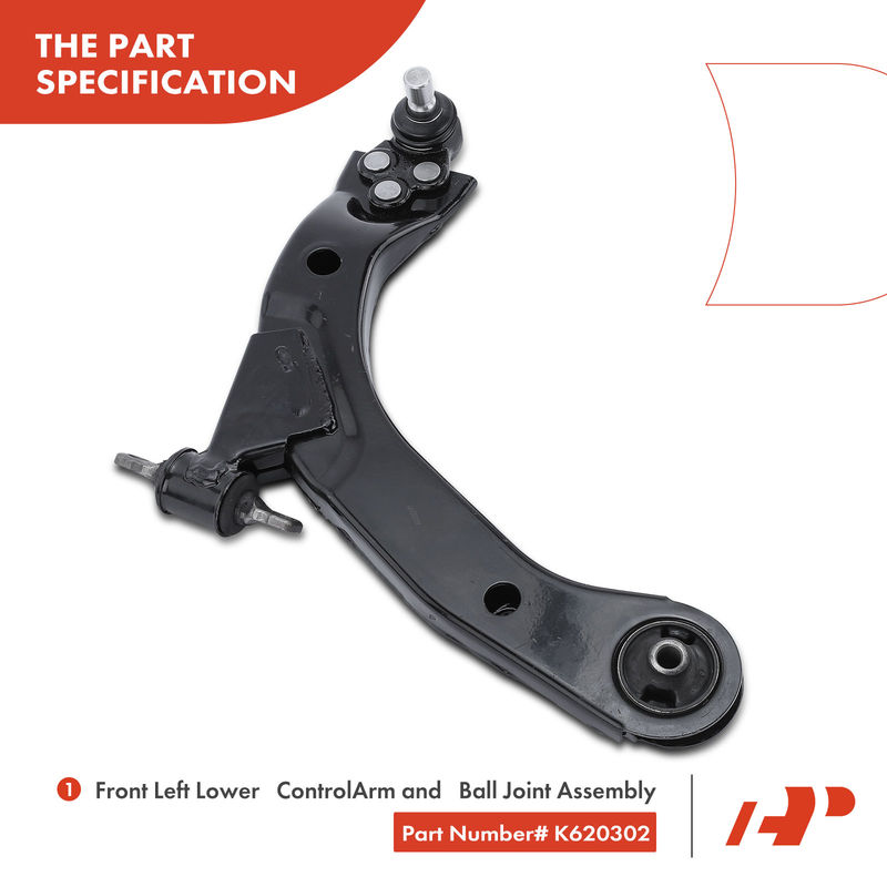 6x Control Arm with Ball Joint & Tie Rod End for Chevrolet HHR Pontiac Saturn