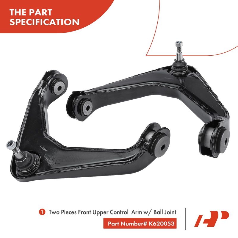 11x Control Arm with Ball Joint & Tie Rod End for Chevy Silverado 2500 GMC