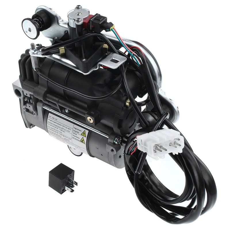 Air Suspension Compressor with Bracket for Land Rover Range Rover 2003-2005 4.4L