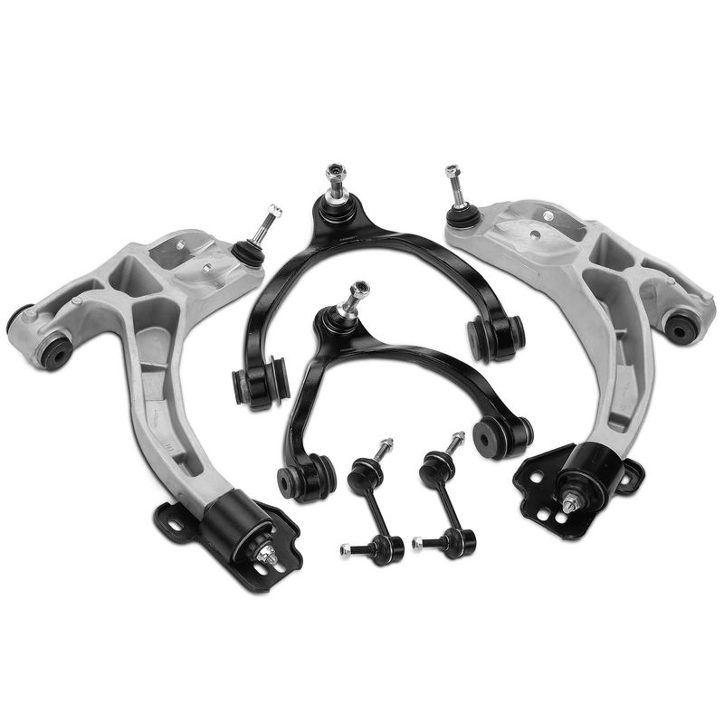 6x Control Arm with Ball Joint & Sway Bar for Lincoln Town Car Ford Mercury