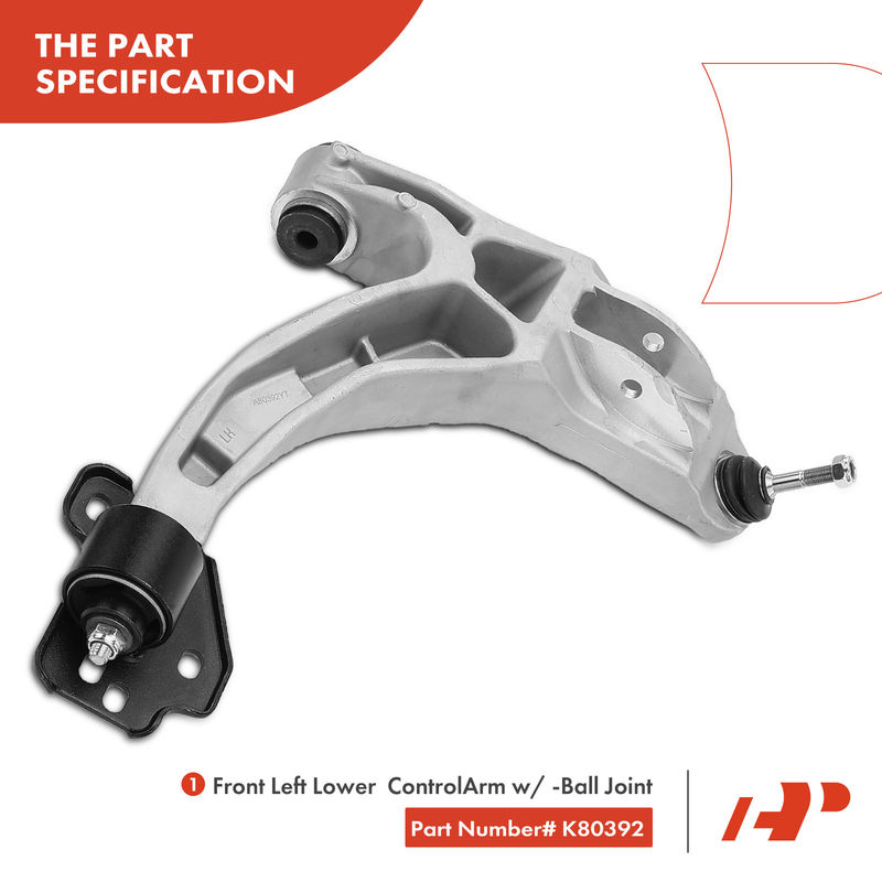 6x Control Arm with Ball Joint & Sway Bar for Lincoln Town Car Ford Mercury