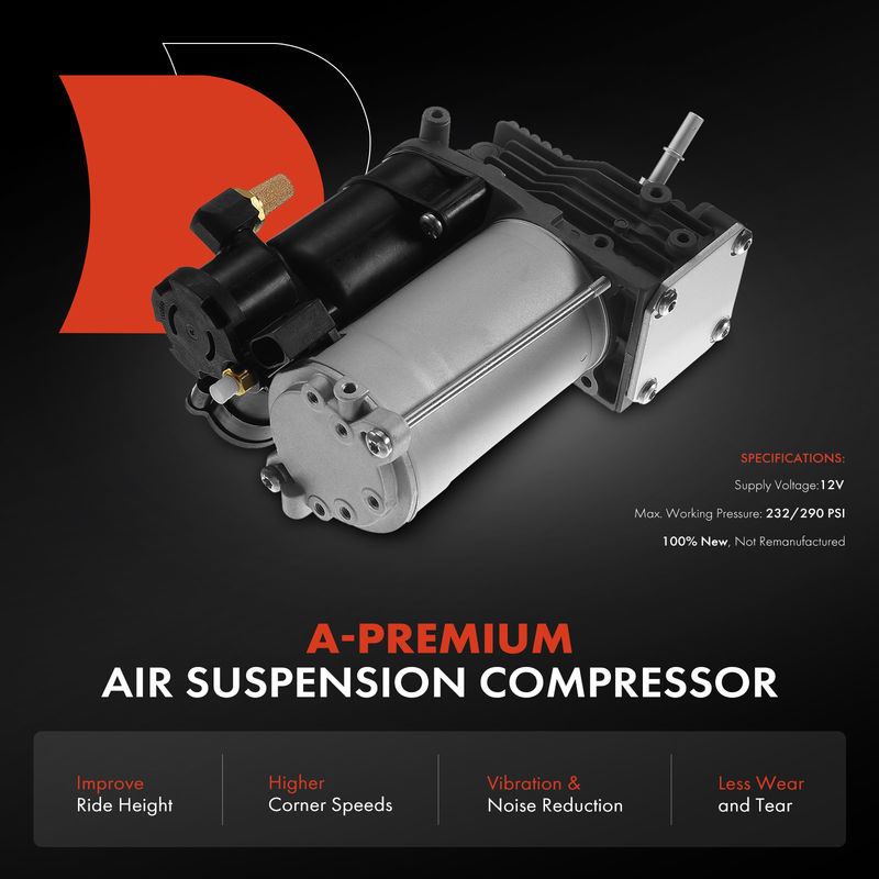 Air Suspension Compressor for Land Rover Range Rover L322 LR041777 06-12