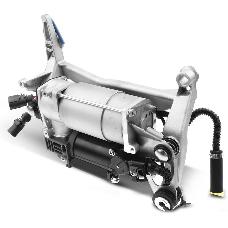 Air Suspension Compressor with Bracket for Audi Q7 Porsche Cayenne VW Touareg