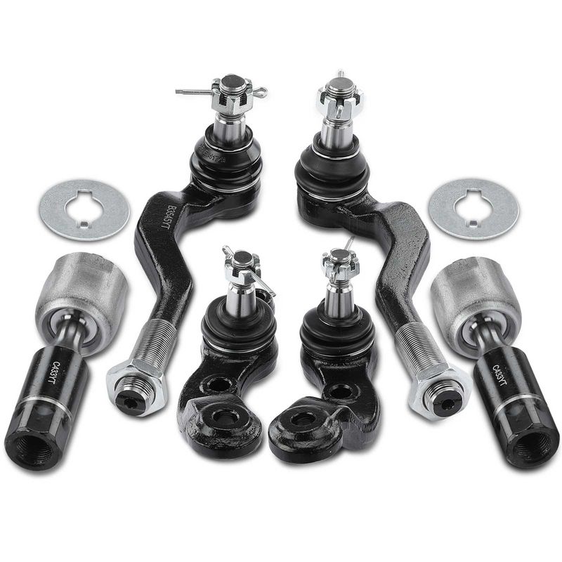6x Tie Rod End & Ball Joint for Toyota Tacoma 1998-2004 L4 2.4L 4WD