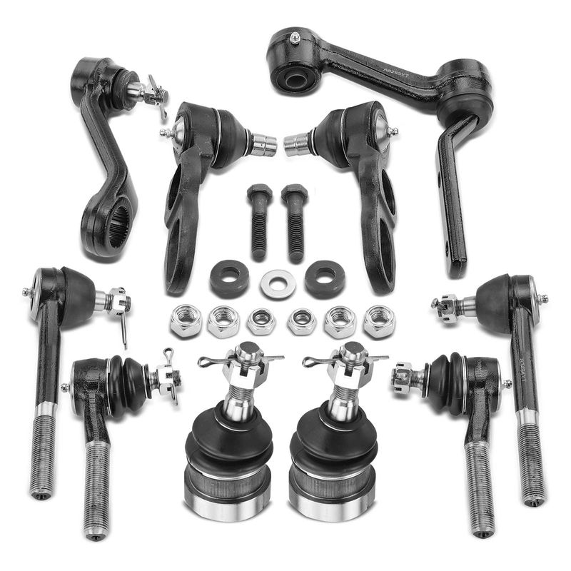 10x Tie Rod End & Ball Joint & Idler & Pitman Arm for Lincoln Town Car Mercury
