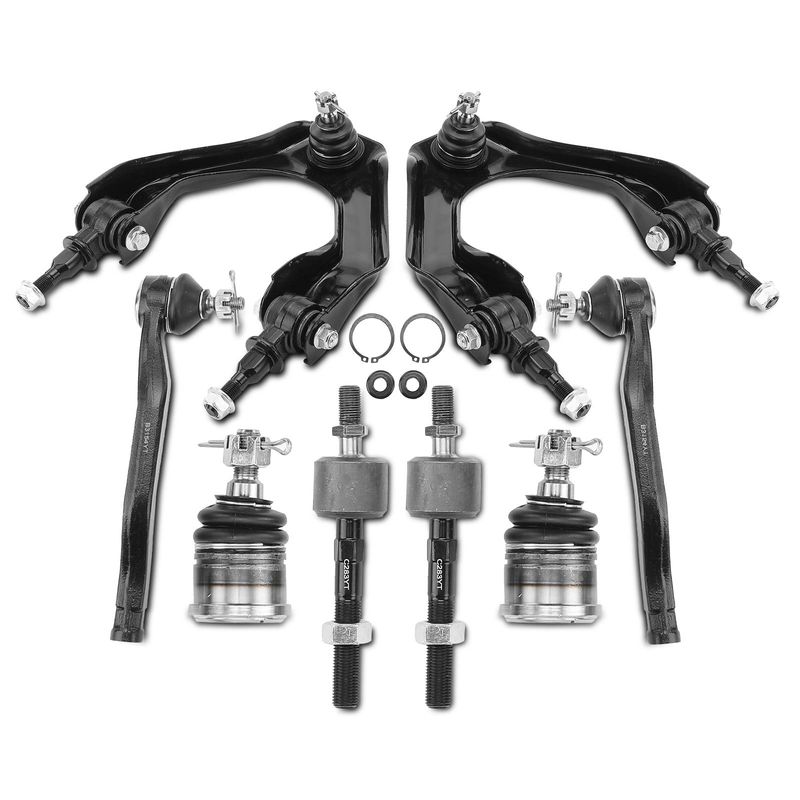8x Control Arm Tie Rod End with Ball Joint for Honda Accord 1990-1993 2.2L