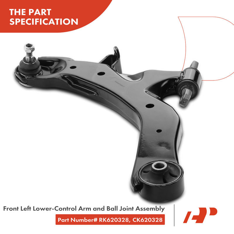 6x Control Arm & Ball Joint Sway Bar Link Tie Rod End for Hyundai Elantra 01-06