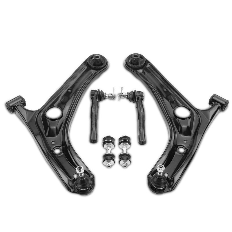 6x Control Arm Stabilizer Bar Link Tie Rod End for Toyota Echo 2000-2005