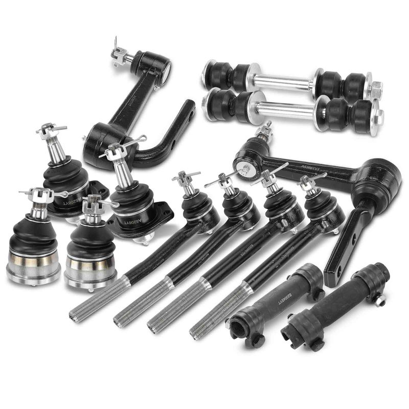 14x Sway Bar Link & Tie Rod End with Ball Joint for Chevrolet Astro 1990-2005