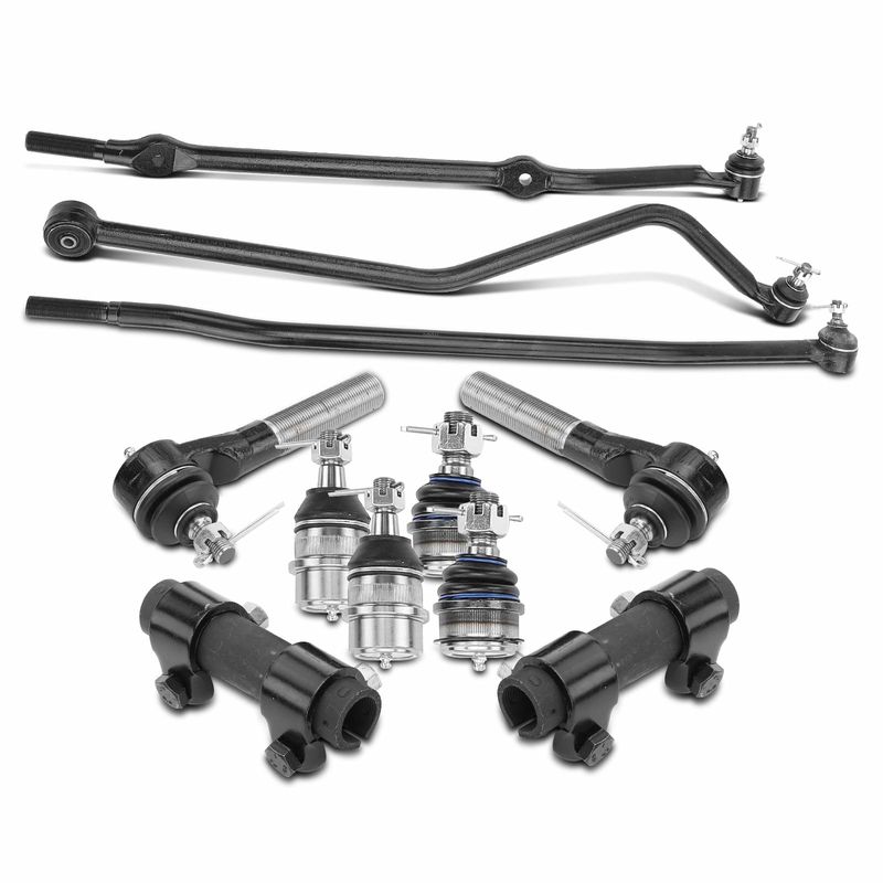 11x Tie Rod End & Ball Joint & Track Bar for Jeep Grand Cherokee Wagoneer