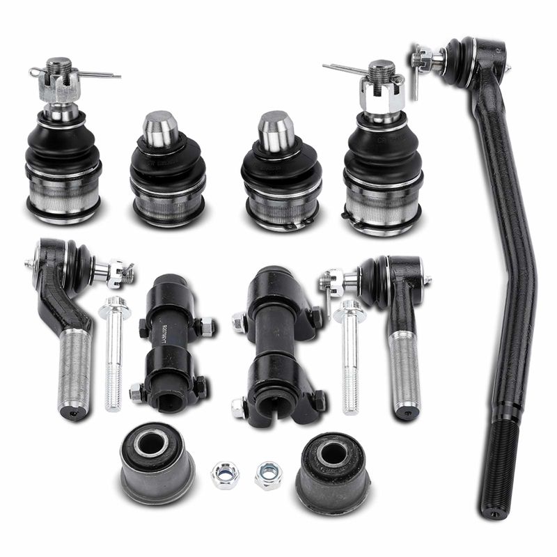 11x Inner & Outer Tie Rod End Ball Joint for Ford E-250 03-06 E-450 Super Duty