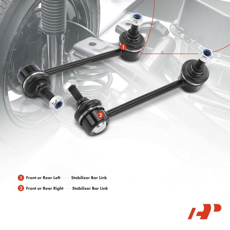 2x Stabilizer Bar Link for Mazda 6 2003-2013 Lincoln MKZ Ford Mitsubishi