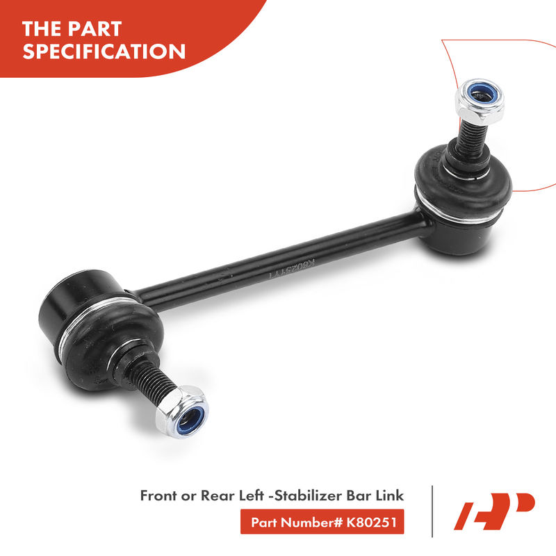 2x Stabilizer Bar Link for Mazda 6 2003-2013 Lincoln MKZ Ford Mitsubishi